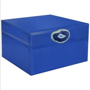 Agate Blue jewelry box